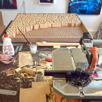 Mein Atelier im Kunsthaus Worms
